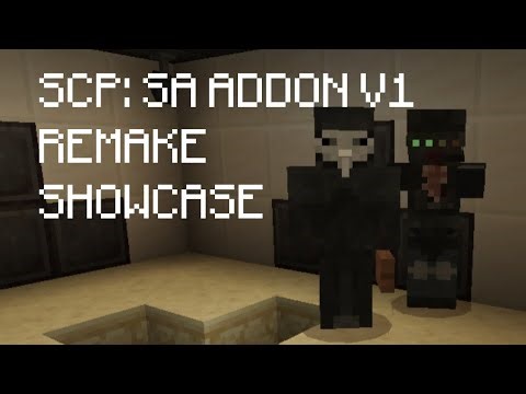SCP:SA addon v1 Remake Showcase | MINECRAFT V1.21