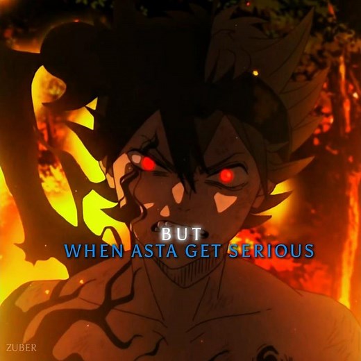 when asta get serious 💀#anime #asta