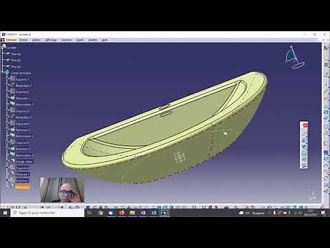 Surfacique avec Catia V5 - Generative Shape Design.