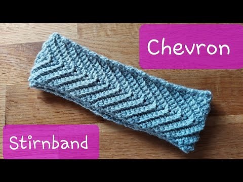 Instructions: Crochet a Chevron Headband