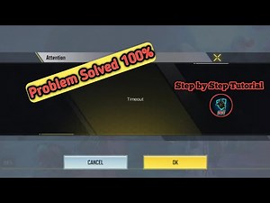 CODM Login "Timeout" Error Fix - Step by Step Tutorial | Login Timeout Problem Solved | COD Mobile