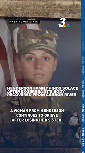 26K views · 294 reactions | The body of Zuleika Witron, a former U.S. Army sergeant, was recovered from the Carbon River in Washington State when a civilian flying a drone made the discovery. The development has provided some closure for the grieving family, some of who live here in Las Vegas. MORE: news3lv.com | KSNV News 3, Las Vegas | Facebook