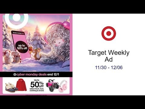 Target Weekly Ad 11/30 - 12/06