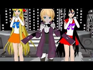 [MMD] Bo Peep Bo Peep [Anime mix] T-ARA