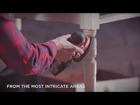 The BLACK+DECKER™ 18V Lithium-ion Cordless Mouse® Detail Sander