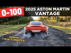 2025 Aston Martin Vantage review: 0-100 & POV test drive