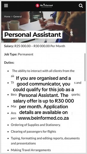 Job Opportunities SA on TikTok