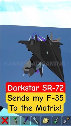 Roblox Build a Boat for Treasure SR-72 Darkstar send my F-35 Jet to the Matrix! #babft #roblox