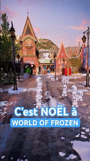 🚨SURPRISE: Cet hiver c'est Noël dans Le Monde de La Reine des Neiges.