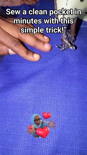 Here’s the easiest beginner method to sew a neat, professional pocket. Try it on your next project and watch how it transforms your outfit! #tutorial #everyone #highlights #nigeria #usa #australia #Pakistan #canada #sewing | Fatima Garba