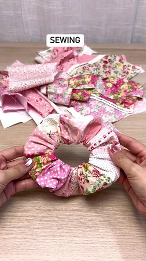 36K views · 627 reactions | Sewing Projects For Scrap Fabric Diy Scrunchies  #Reels #Sewing #diy #howto #diyscrunchies #tutorial #sewingtutorial | P&K Handmade | Facebook