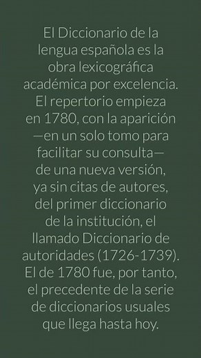 The Dictionary of the Spanish Language