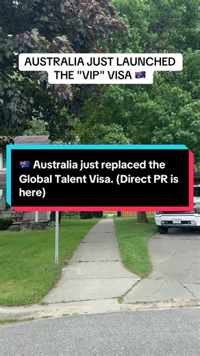 🇦🇺 Australia just replaced the Global Talent Visa. (Direct PR is here). If you are a highly skilled professional, Australia just opened the fastest backdoor to Permanent Residency in 2026. The Department of Home Affairs has officially launched the brand-new National Innovation Visa (Subclass 858). This visa completely replaces the old Global Talent program, and the benefits are absolutely massive. 👇 THE DETAILS (Why this is the best visa): 1. Direct PR: You get Permanent Residency from the ve