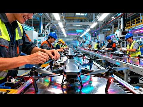 How Drones are Made in Factory