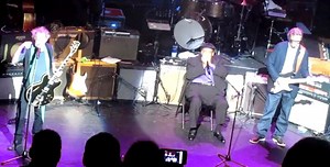 Keith Richards and Eric Clapton Jam on "Spoonful" at Hubert Sumlin Tribute Concert