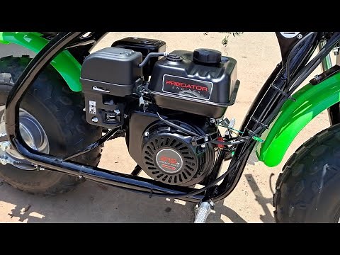 Coleman BT200X Predator 212 Hemi motor swap