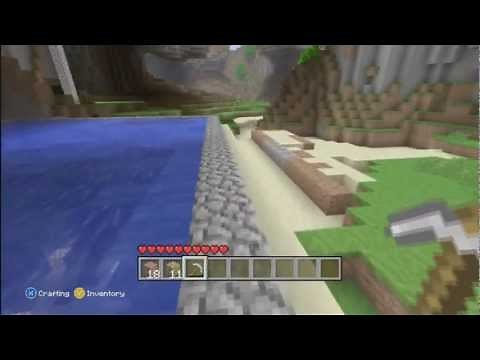 Minecraft: Huge Man Made Lake (How To Build a Lake)