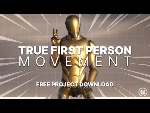 Realistic True First-Person Movement Template V1 in Unreal Engine 5 – FREE Download!