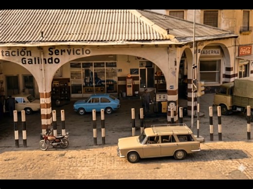 Estación de Servicio Galindo, cine Galindo y varios lugares mas de Cieza, incluido el campo de Futbol. | Andres Lopez Lopez