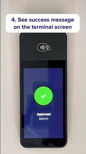 How to Make a Quick Charge on HitPay WisePOS E Terminal — POS System Singapore & Malaysia