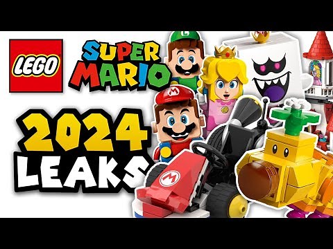 LEGO Super Mario Summer 2024 Set Leaks - THREE NEW Starter Courses, Mario Kart Theory & MORE!