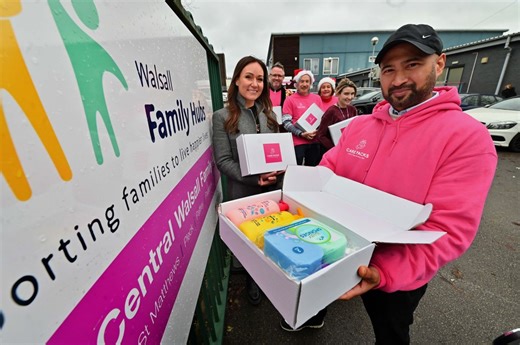 'They are gifts of dignity' - Walsall council and charity volunteers deliver baby care packs for struggling families across the borough