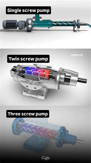 Engineering & Industrial on Instagram: "From single to triple screw pumps powering industry! Single for stability, twin for precision, three for high-pressure performance. Choosing the right screw pump makes all the difference! ⚙️ #ScrewPumps #IndustrialSolutions #FluidPower #PumpTechnology #SingleScrew #TwinScrew #ThreeScrew"