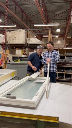 Clearly, I had zero fun at the Pollard Windows & Doors factory tour. Meeting the amazing team behind it all was the highlight, even if I may have been a bit of a distraction😆 | Scott McGillivray