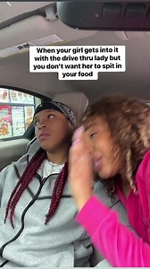 When your girl argues with the drive thru lady 😩😂 | Ezee x Natalie