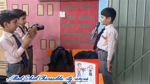 👮🏻‍♀️Activity : Professions👷🏻 Presented by Class Prep Green students | Allied School Charsadda Campus