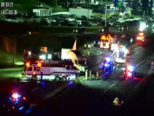 Route 30 at I-83 interchange reopens after crash