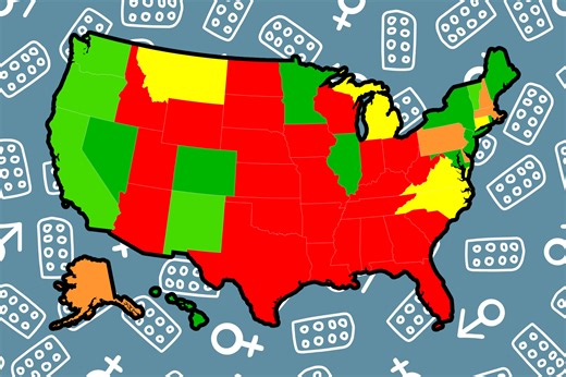 Map reveals the 25 states failing Americans on sexual health