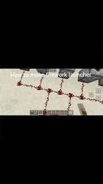 how to make firework launcher