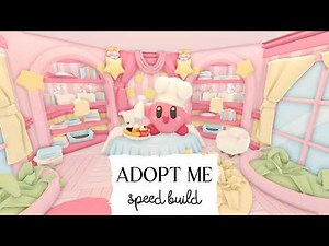 Adopt Me Build ⭐ Kirby Themed Decor | Roblox #adoptme #kirby