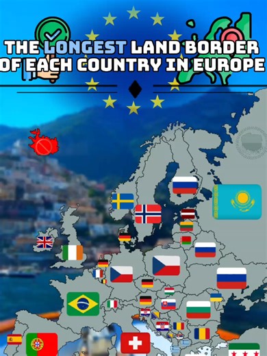 Longest Land Borders in Europe Explained