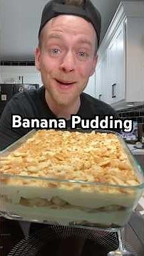 The best No-Bake Banana Pudding Recipe 🍌 It’s Cold, It’s Creamy, and It’s Classic #bananapudding
