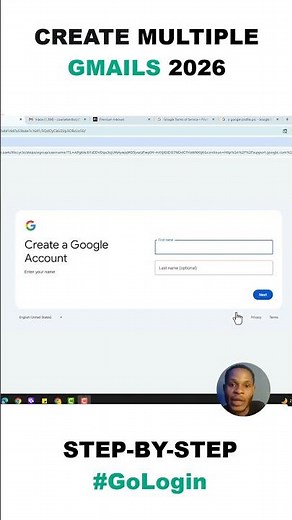 Create Multiple Gmail Account no Verification