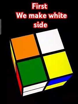 Learn how to solve cube 2*2 part 1 #rubikscube #cube #short