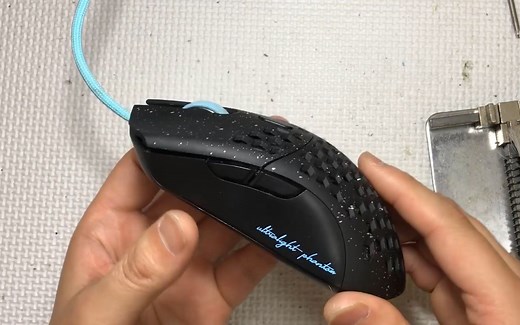 【帝亿电竞】FINALMOUSE ULTRALIGHT PHANTOM星空版鼠标拆解视频教程
