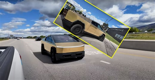 The 24-Karat Gold-Plated Tesla Cybertruck Is Real, It's a World-First
