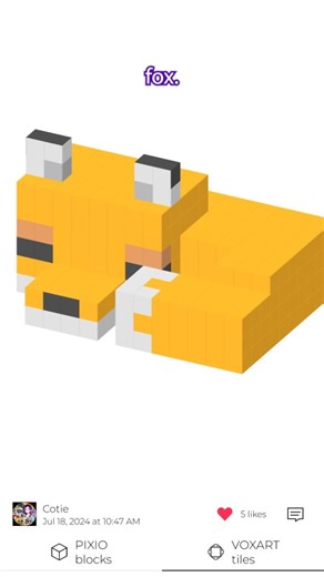 Easy As Try | Game Food and Crafts! on Instagram: "GIANT Minecraft fox build in progress! 100% paper! NO glue! NO tape! It's way larger than I thought it would be, but I kinda love it! #minecraft #papercraft #easyastry #minecraftmovie"