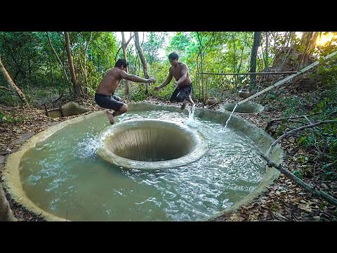 Build Tunnel Swimming Pool Water Slide To Temple Underground Swimming Pool