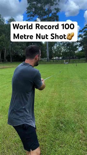 World Record 100 Metre Nut Shot! (I think)