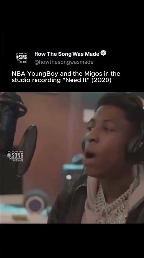 How Migos & NBA YoungBoy Recorded “Need It” in the Studio #howthesongwasmade