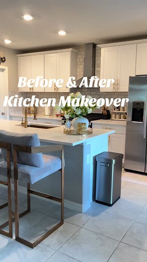 Stunning White Kitchen Cabinet Transformation