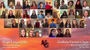 Mills Godwin High School's "Virtual Choir," directed by Jacob Devol, performs "Hope Lingers On." Do we have other schools whose "virtual" performing groups deserve a shout-out? (Of course we do!). Have your teacher or principal send them our way please!! | Henrico County Public Schools