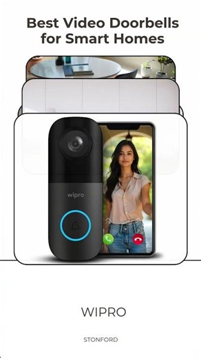 🔔 Top 5 Best Video Door Bells for Home Security 2026 | Qubo vs Godrej vs Wipro vs TP-Link #Shorts|