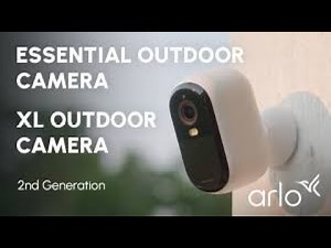 Arlo Essential Outdoor XL (2nd Gen) – Long-Lasting Smart Security for Your Home!