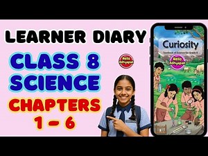 Learners Diary Class 8 Science | Chapter 1 TO 6 | Term 1 | #learnerdiary #helloadhyapak #kvs