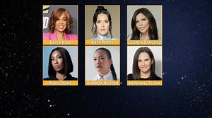 For Gayle King, the sky is no longer the limit. On April 14, King will step out of her comfort zone and into a space suit alongside pop superstar Katy Perry, journalist and philanthropist Lauren Sánchez, former NASA rocket scientist Aisha Bowe, civil rights activist Amanda Nguyen and film producer Kerianne Flynn for the 11th human flight of Blue Origin's New Shepard program. https://cbsn.ws/4lcu1dV | CBS Mornings